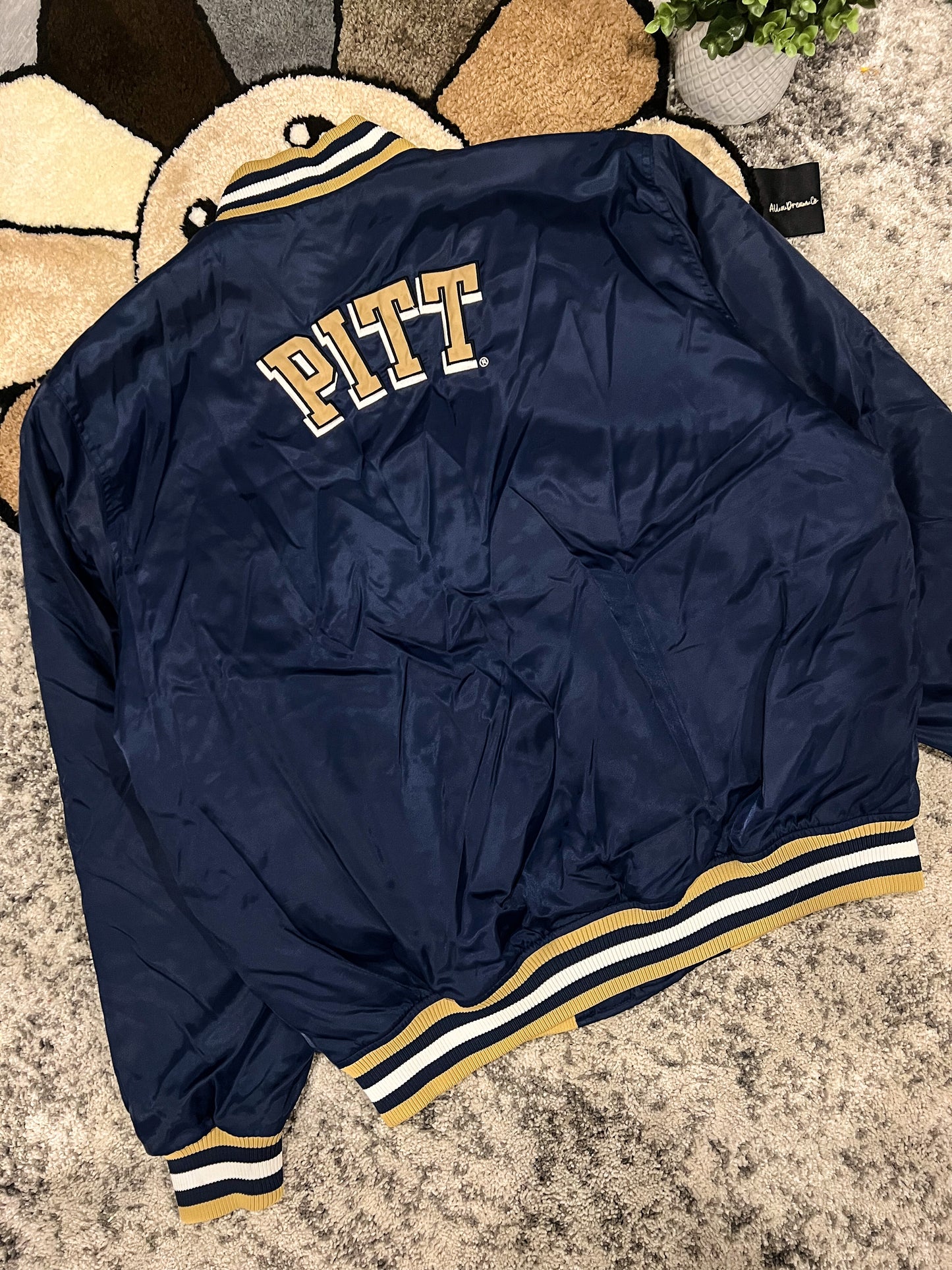 University of Pittsburg Varsity Jacket - L